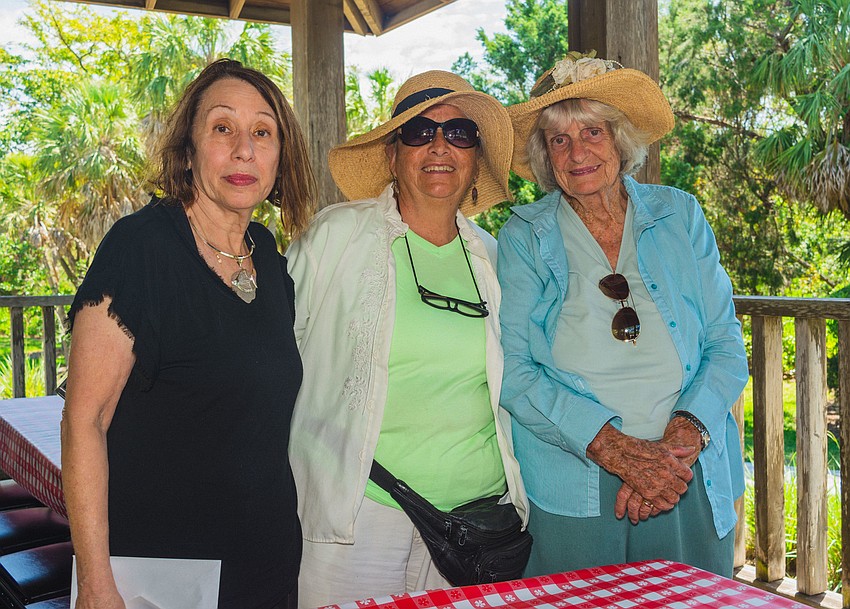 June McGroary, Niki Muller and Jeanne McFarland