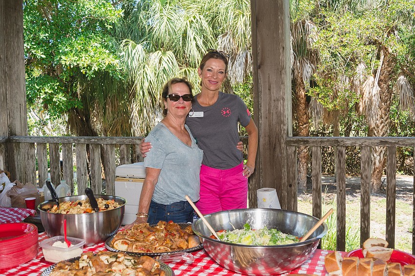 Palma and Eileen Panza helped organize the luncheon.