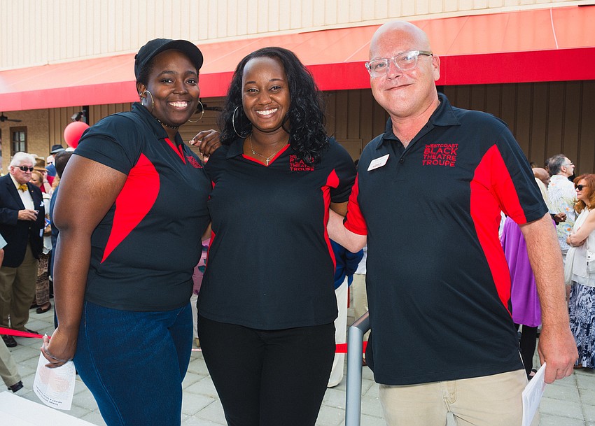 Myllanna McKinnon, Adrienne Pitts and John Secor