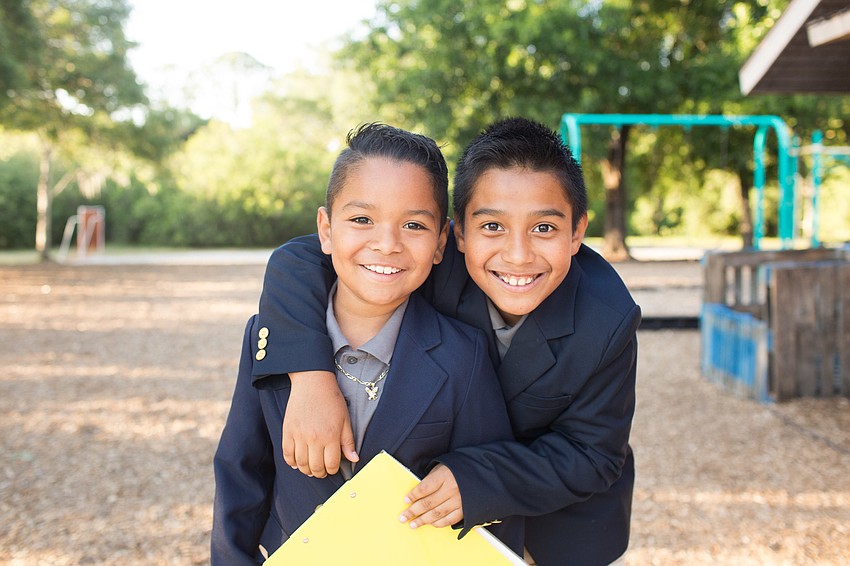 VMA students Angel and Daniel