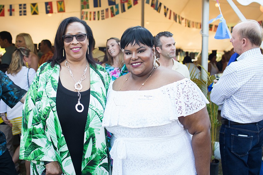 L'Tanya Evans and VMA Principal Mary-Luisa Berges