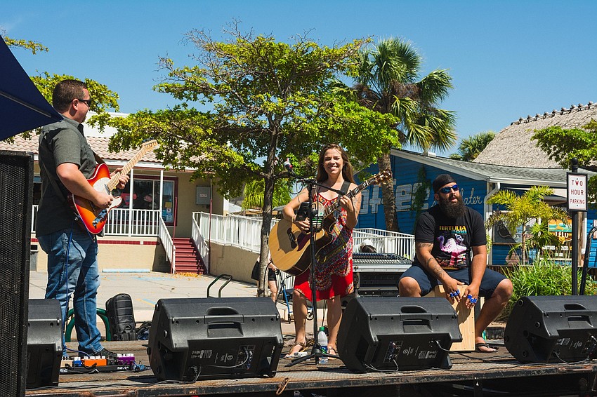 A cover band provided live music for the event.
