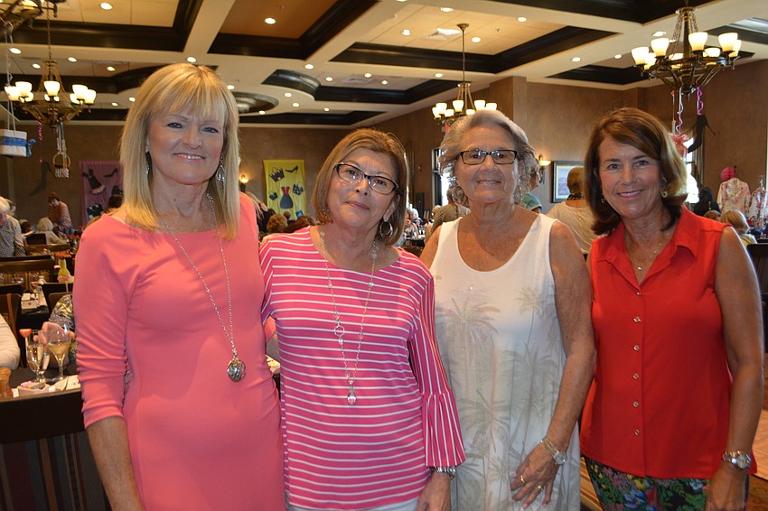 River Strand's Norine Viviani, Linda Carifo, Eloise Eckler and Chris Broomfield put the event together.