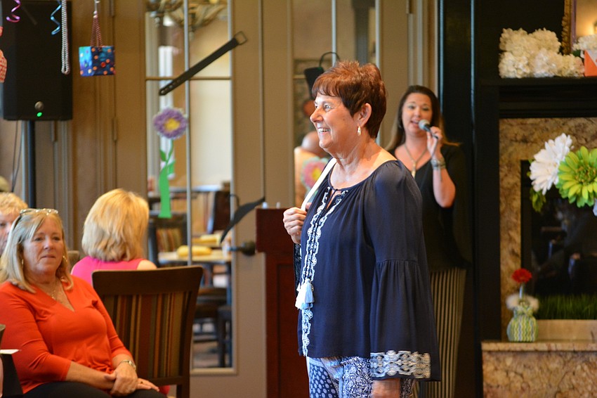 Sue Boyer says the ladies at River Strand always like to see a variety of clothes.