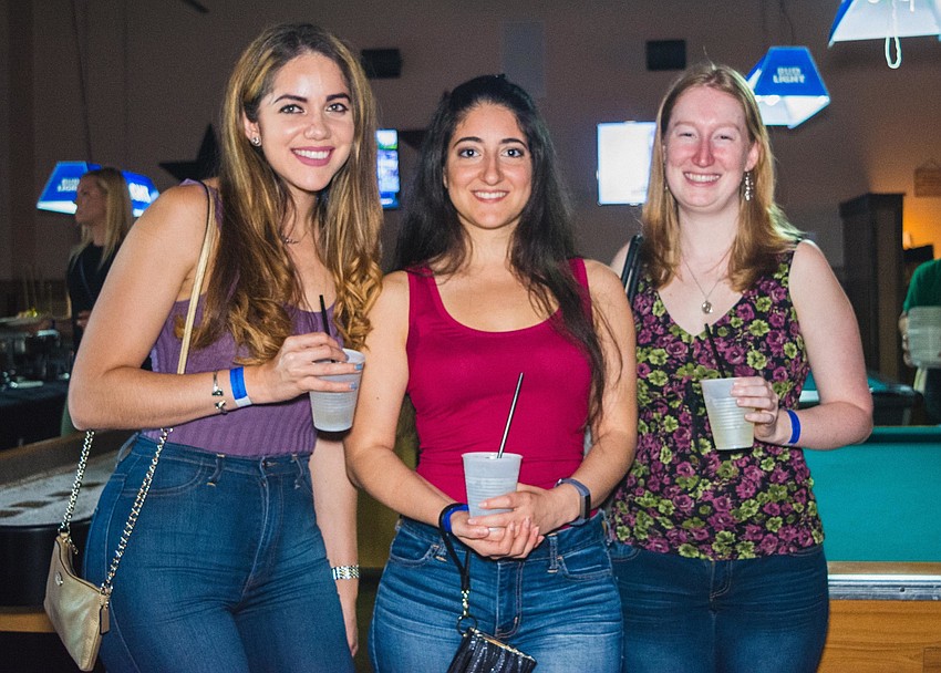 Caroline Sosa, Kristen Quinones and Carolyn Brennan.