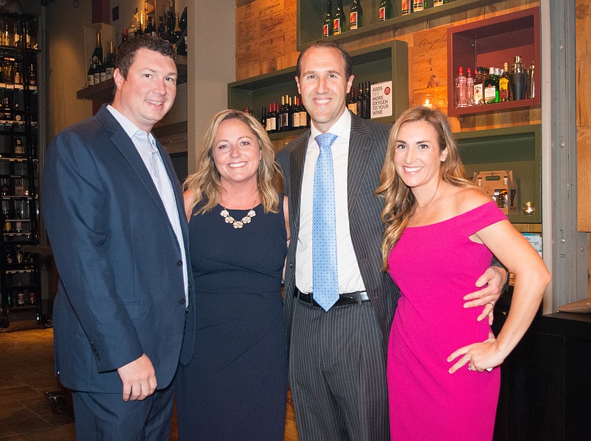 John and Jennifer Johnson with Sean and Christine Harrington