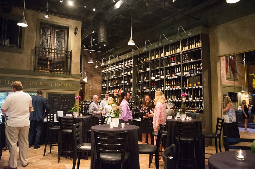 Parents and friends of First Presbyterian Preschool enjoyed Michael's Wine Cellar.