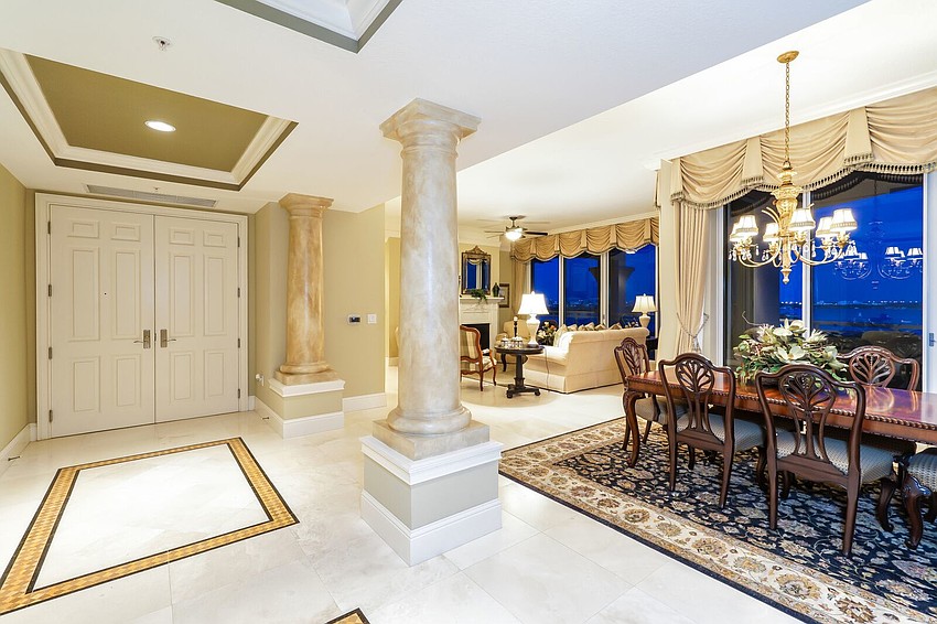 The home offers 4,200 square feet of living space.