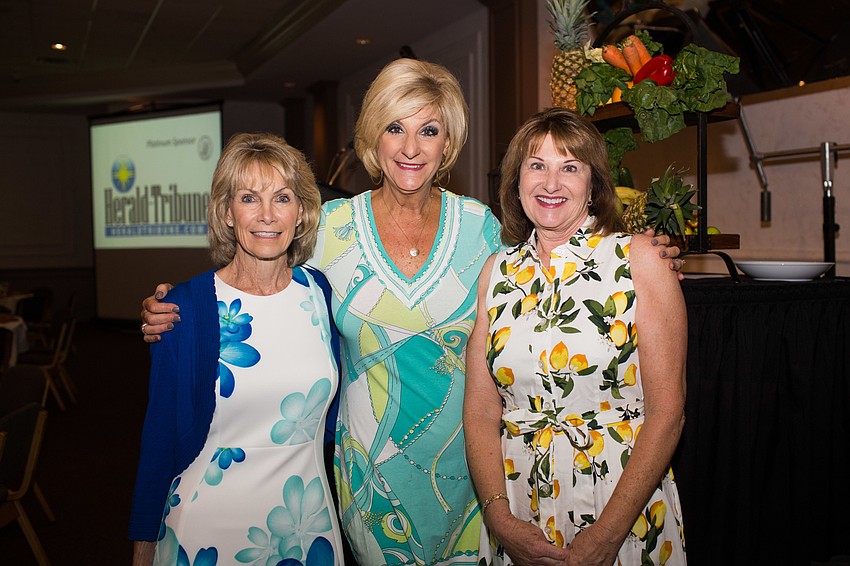 Co-Chairwoman Laura Peters, Speaker Judi Gallagher and Co-Chairwoman Debbie Seitl