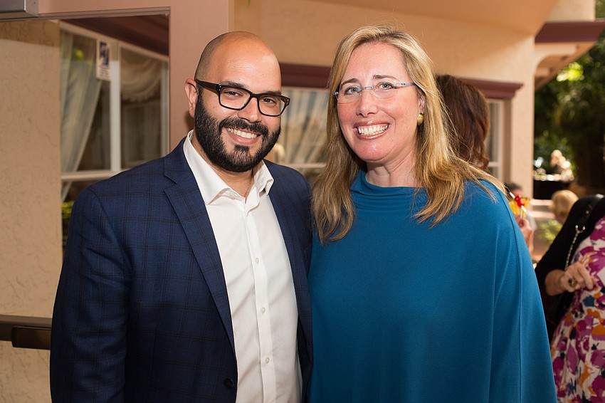 Roger Capote and Jennifer Rominiecki