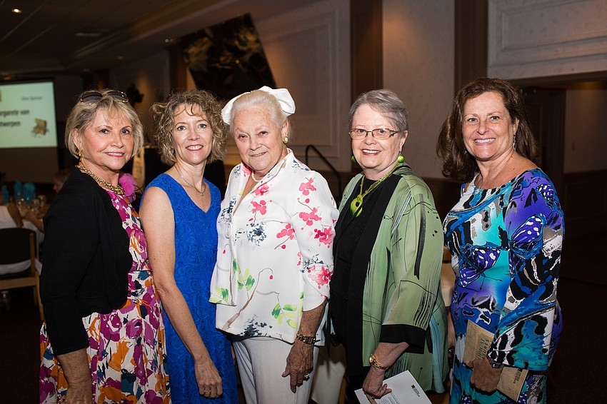 Margarete van Antwerpen, Laura Shukovsky, Sylvia Barber, Gerda Hanson and Lynn Speaks