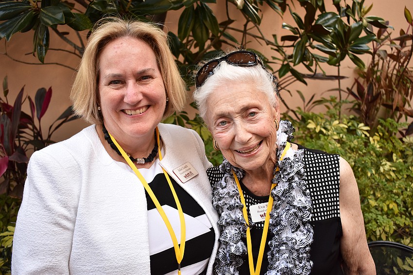 Co-Chairwoman Julie Leach and Eva Sloane