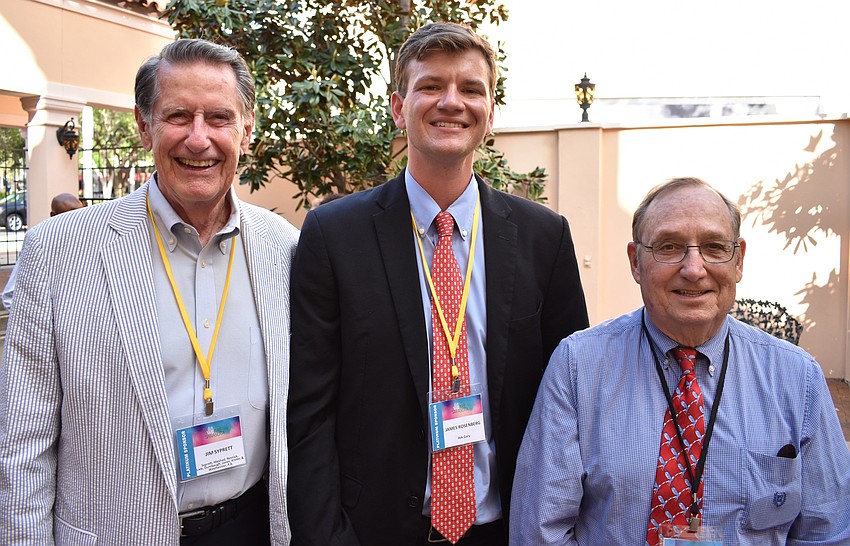Jim Syprett, James Rosenberg and Honorable Lee Haworth