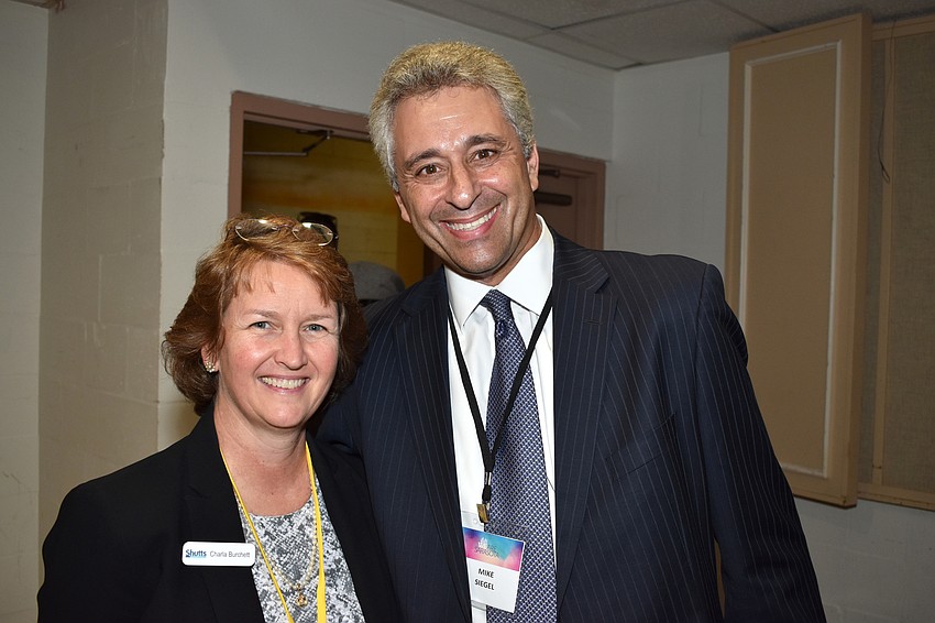 Charla Burchett and Mike Siegel