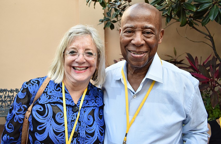 Marian Moss and Dr. Bernard Watson