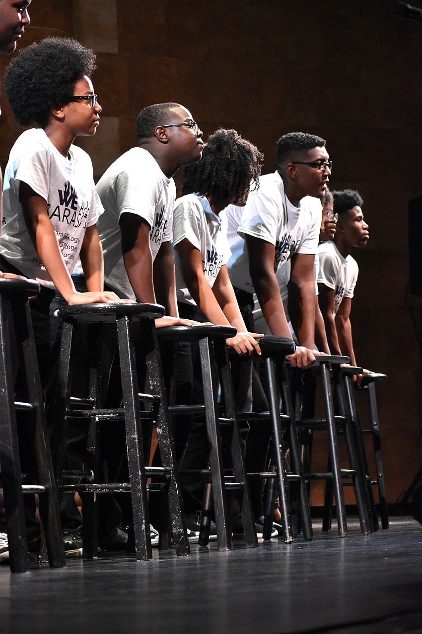 Members of Booker High School VPA perform 