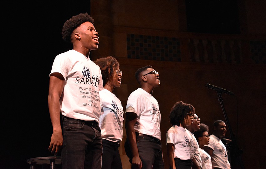 Members of Booker High School VPA perform 