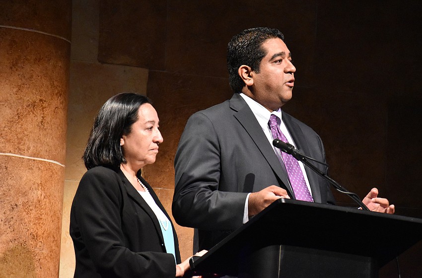 Luz Corcuera and Alan Perez speak about the Latino movement for civil rights.