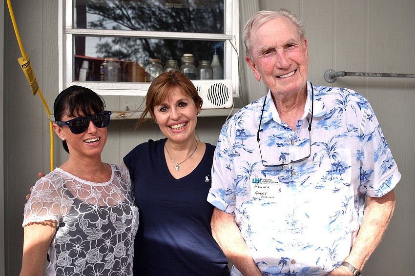 Crystil Taylor, Liana Vitorino and Howard Rooks