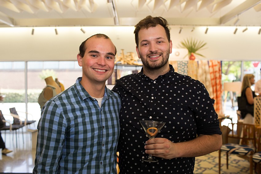 Clifford Lundin and Mitchell Clarke