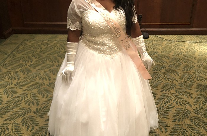 Fayth Walker, a junior at Braden River High Schools, says that being a part of the cotillion was a positive experience.