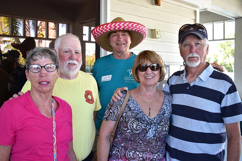 Barbara and William Lowe, Jack Rozance and Susan and Larry Sajec