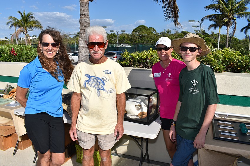 Charlene Donnelly, Mike Herron, Caleb Jameson and his mother Brenda Jameson