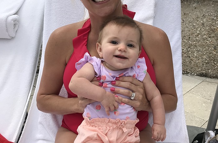 Kathryn Metze and her daughter Brinley are celebrating their first Mother's Day together. Courtesy photo.