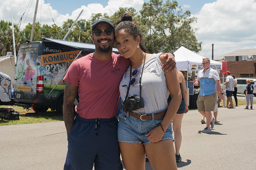 Anthony Santiago and Michelle Ngoll