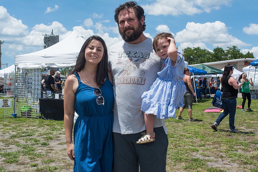 Kate, Trey and Serafina Jones.