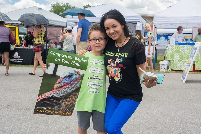 Animal rights activist Evan 