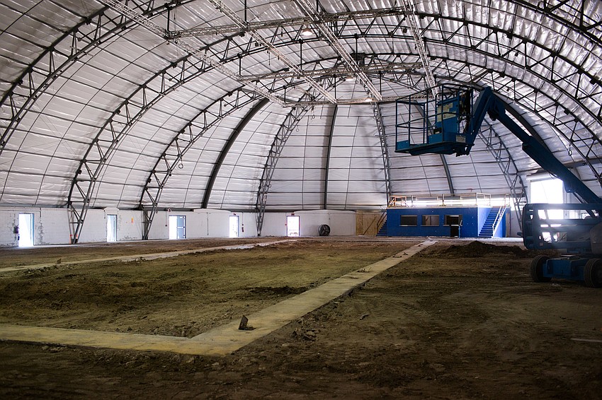 The Circus Arts Conservatory broke ground on the Sailor Circus Arena May 9.
