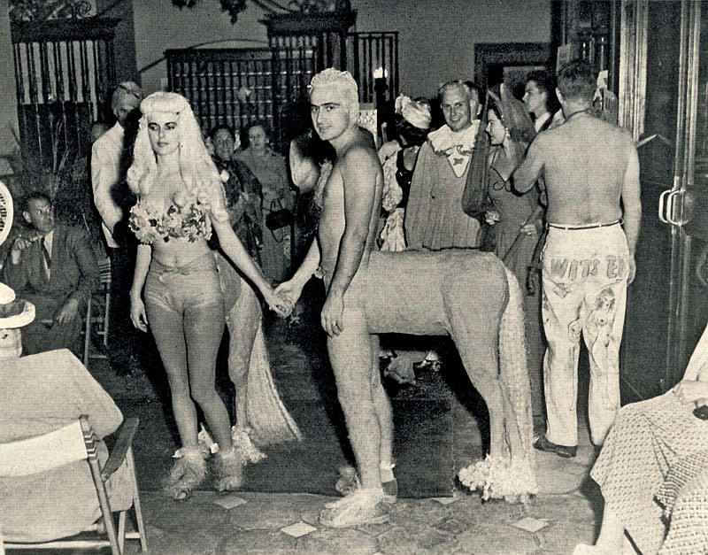 Beaux Arts Ball was known as one of the most popular and outlandish events of the season in its heyday. Courtesy photo