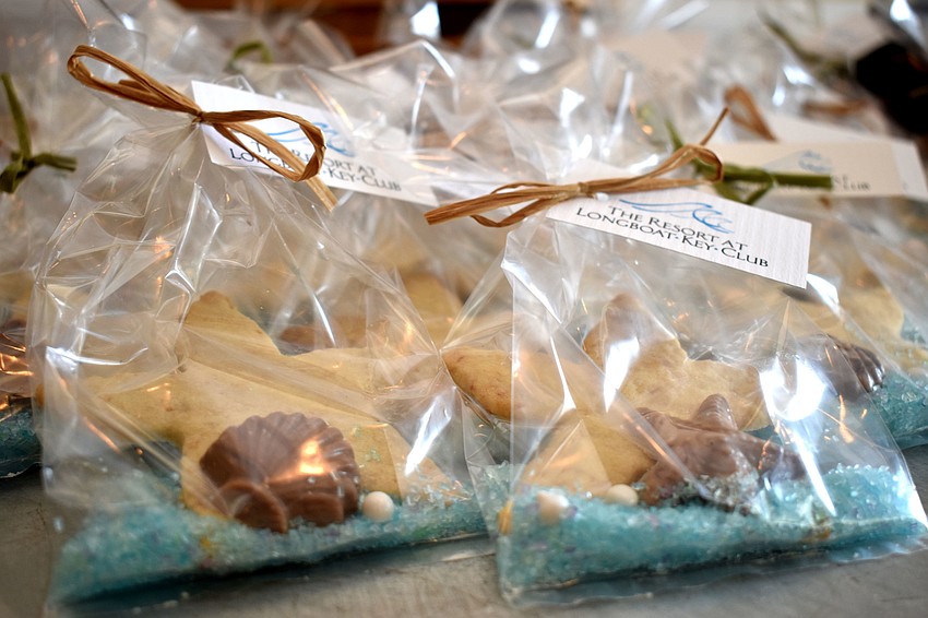 Attendees got to take starfish-shaped cookies home.