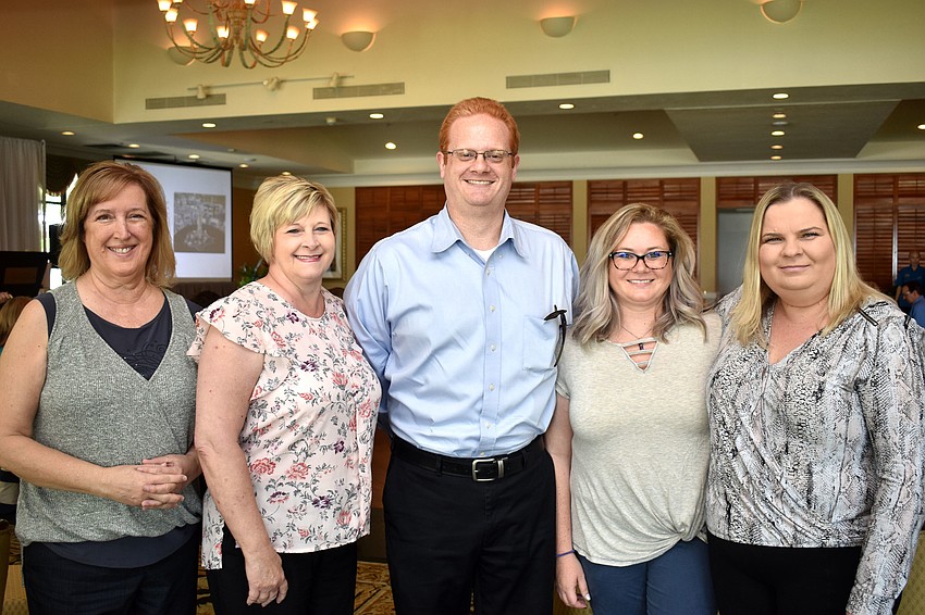 Cindy Drew, Pam Cornett, Matthew Thompson, Kimberly Beck and Dana Cukan