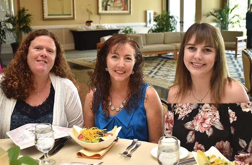 Heather Ahnen, Kimberly Towne and Alexis Schultz