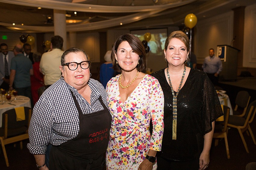 Nancy Krohngold, Bambi Forristall and VP of Foundation Veronica Brandon Miller