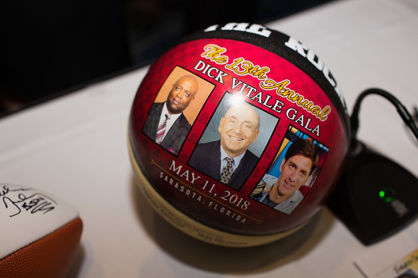 The honorees of this year's gala were Jim Harbaugh, Mike Greenberg and Leonard Hamilton