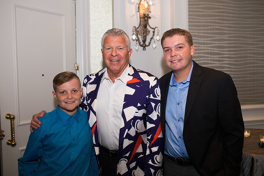 Landon Henderson, Bob Delaney and Austin Henderson