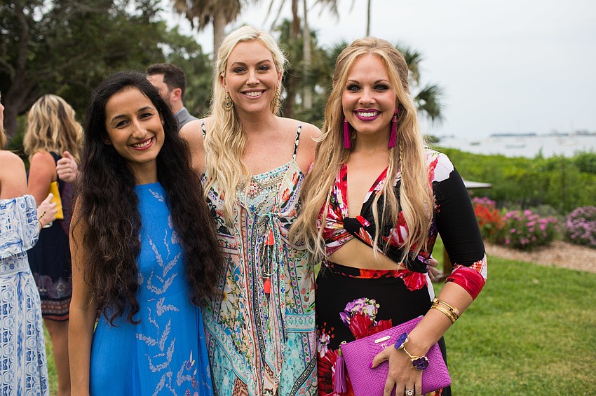 Sheena Maini, Nikki Taylor and Trisha Dunn