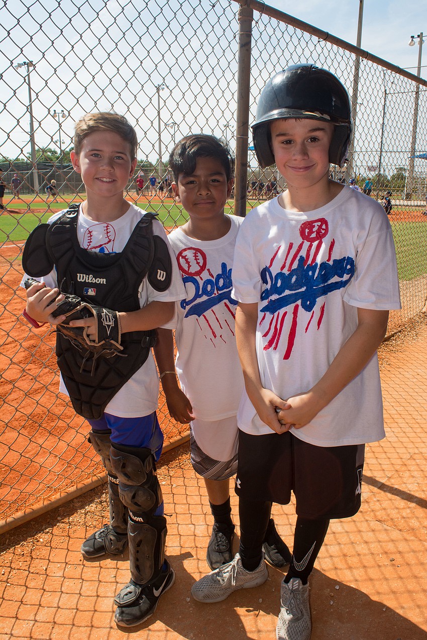 Nathan Murphy, Kevin Morales and Brady Werner