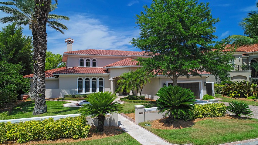 The home is situated in Sarasota's Harbor Acres neighborhood.