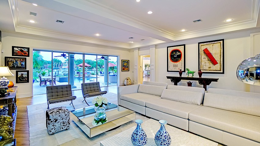 The house features a custom walk-in closet in the master suite.