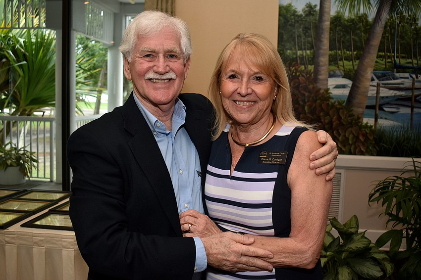 Richard and Diana Corrigan, St. Armands Circle Association executive director