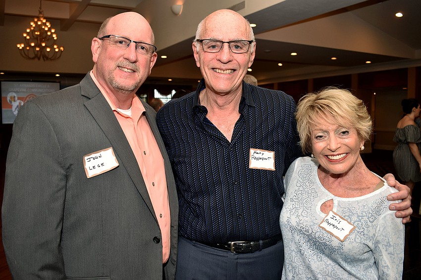 John Lege and Marty and Iris Rappaport