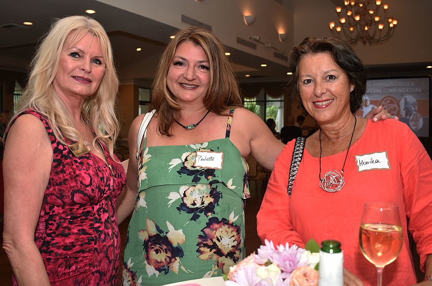 Ramona Glanz, Paulette Callender and Monika Morgenweck