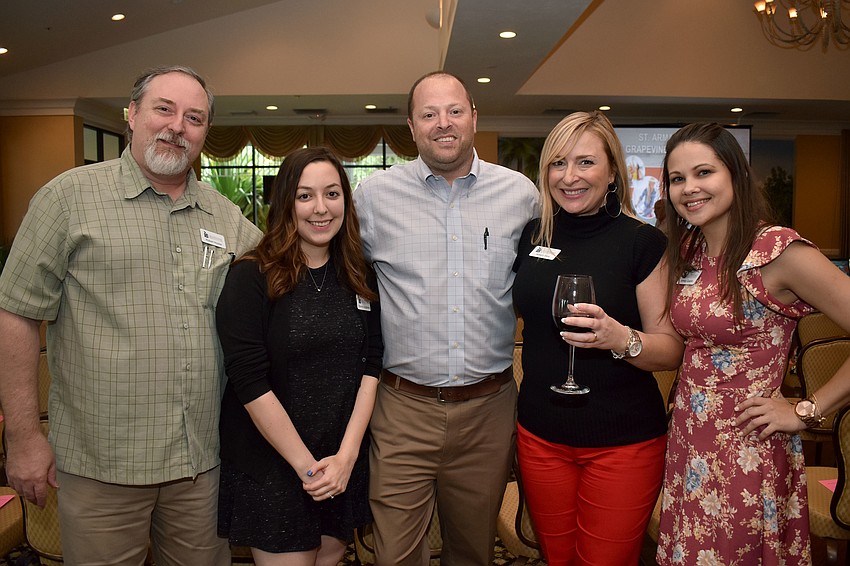 Robert Holzler, Shauna Longshore, David Aitken, Alison Imre and Britney Guertin