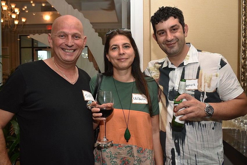 Theo Koufoziorzos, Eletheria Taqkouli and Spyros Skellas