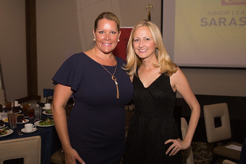 Incoming President Amy Sankes and Outgoing President Erin Duggan