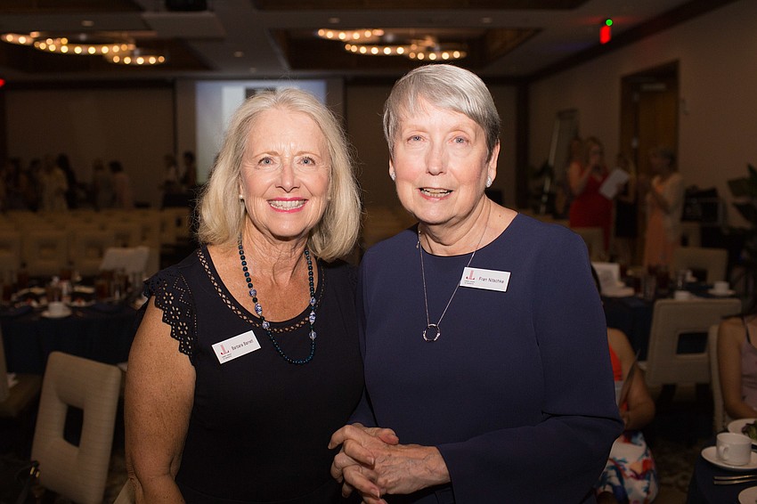 Barbara Barrett and Fran Nitschke